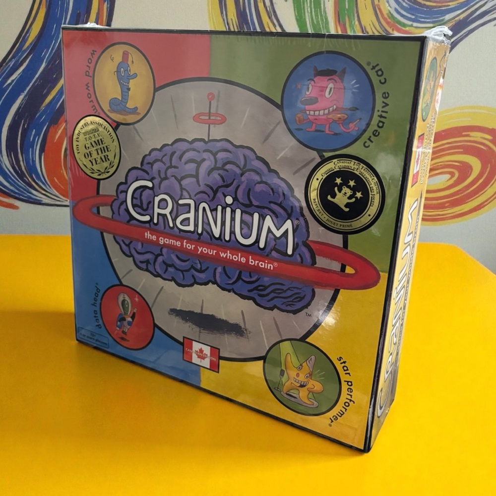 NWT CRANIUM Family Board Game Award Winning Canadian Edition Ages 12+